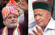 Hat-trick for Modi, Congress ousts BJP in Himachal Pradesh